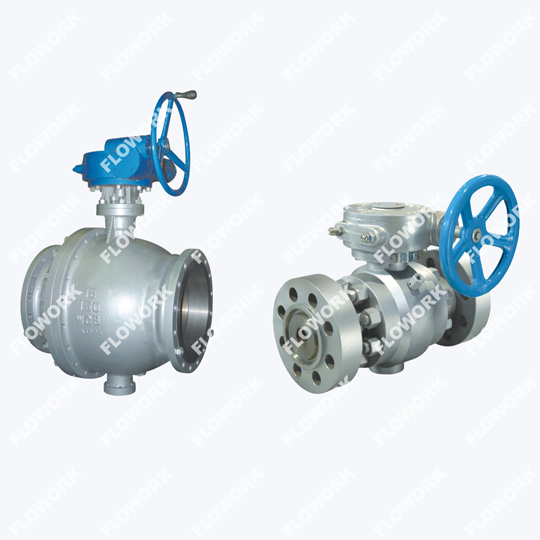 Gear Open Ball Valves