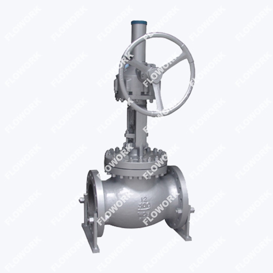 Gear Operated Globe Valve