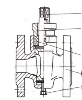 X43 type packing plug valve