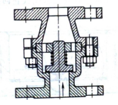 H42 vertical check valve