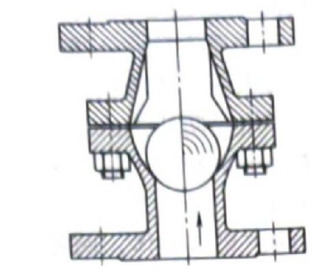 H40 vertical check valve