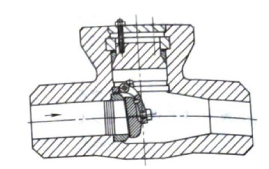 Swing check valve