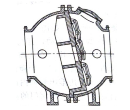Swing multi-disc horizontal check valve