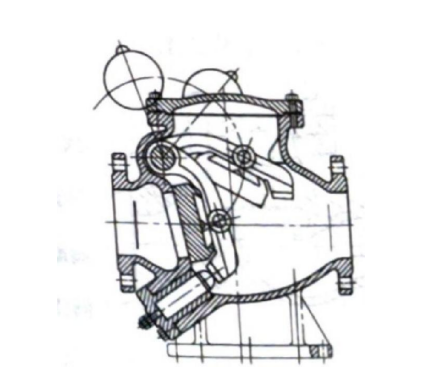 H44 slow-closing check valve