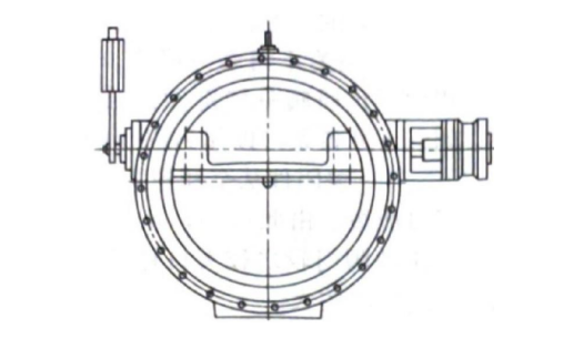 H47 butterfly check valve