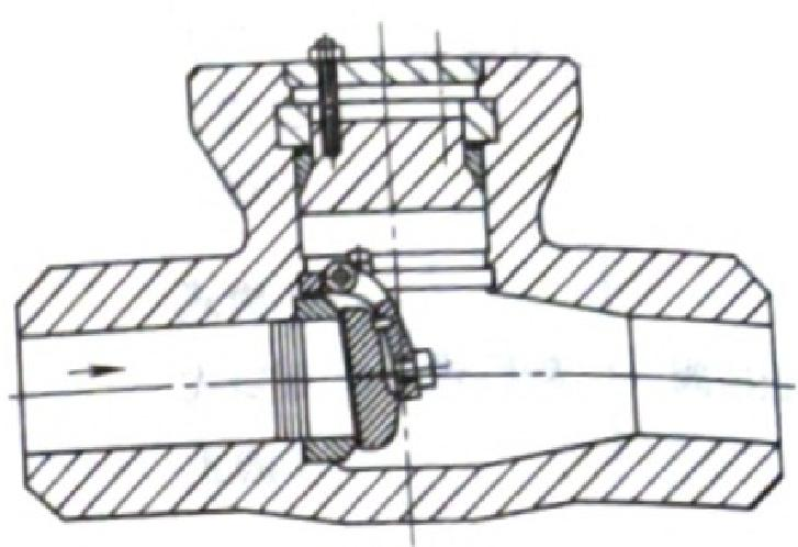 Swing check valve